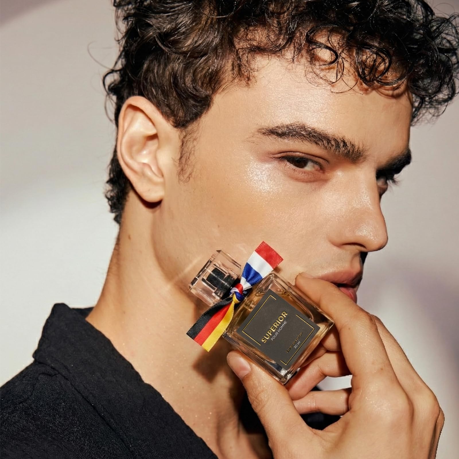 JK Jordan & König Superior Parfüm Herren, Extrait de Parfum mit Pheromone, 30% Duftölanteil, Langanhaltend, Aromatisch, Würzig, Ledrig, Süß, Nussig, Herrenparfum, Geschenk für Männer