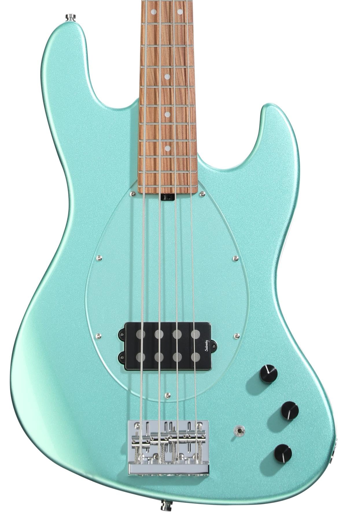Sadowsky MetroExpress Vintage M Bass Guitar - Sage Green Metallic, Morado Fingerboard