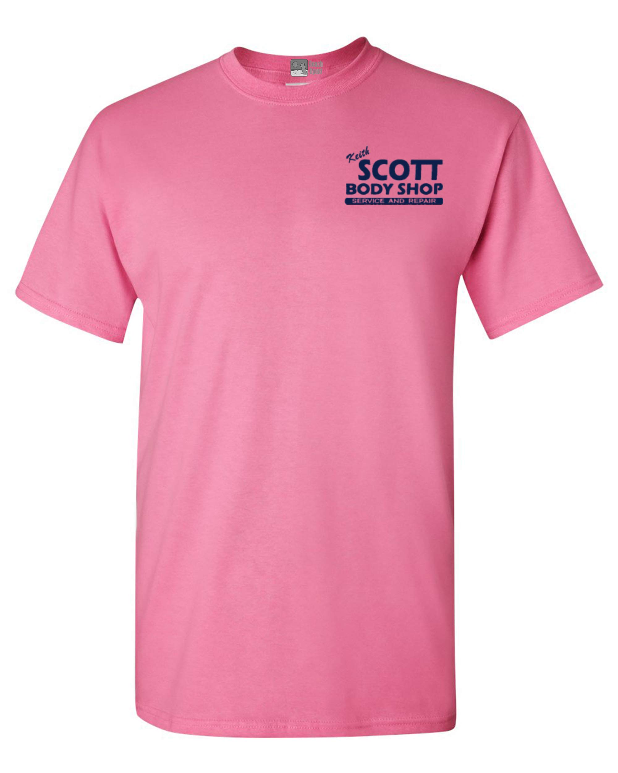 Keith Scott Body Shop TV Both Side Print Adult T-Shirt Tee