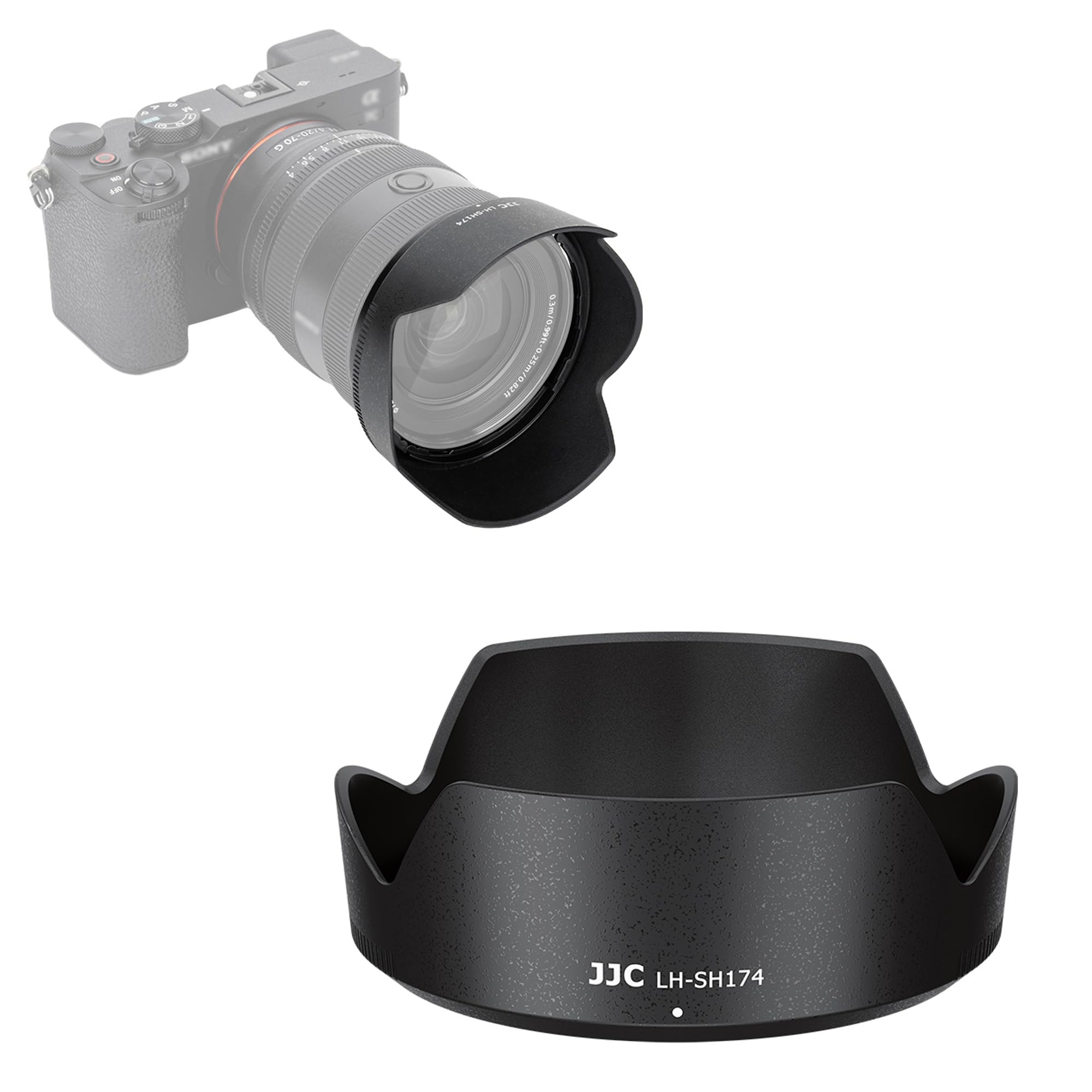 Amazon.com : JJC ALC-SH174 Bayonet Reversible Lens Hood Shade for