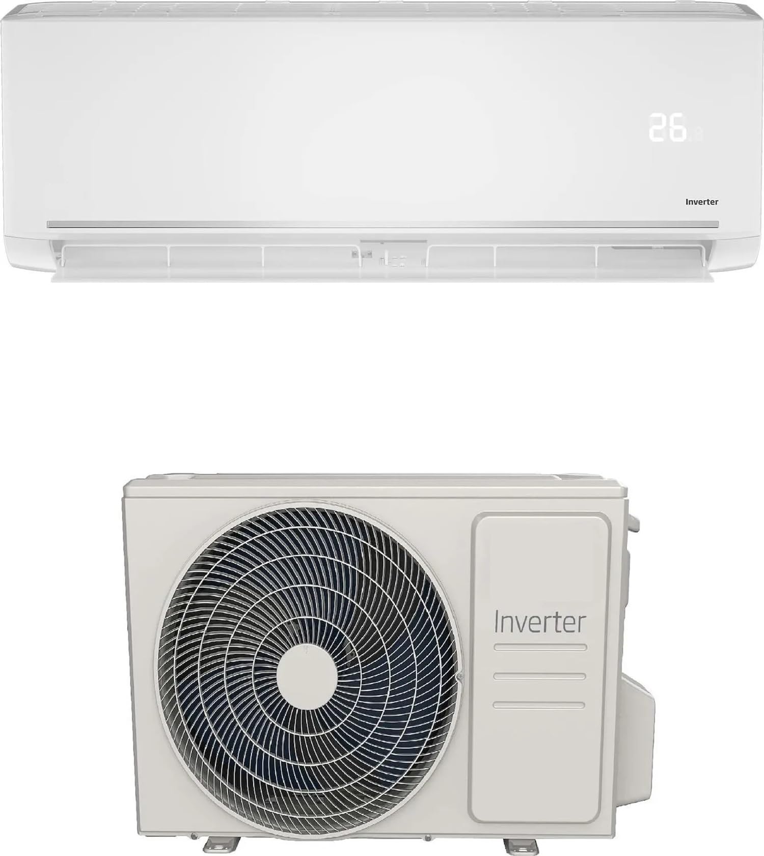 BEEPGH120/121 - Climatizzatore monosplit, 12000 btu, Pompa di calore, Classe energetica A+++/A++