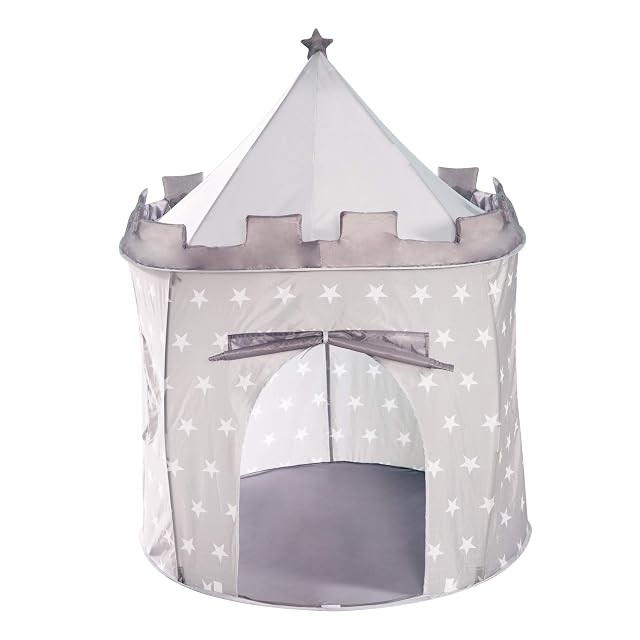 Foto 2 de 8 de roba Tienda de Juegos, Carpa Infantil 'Castillo de Caballeros', casita de Tela, Incluye Bolsa, Little Stars