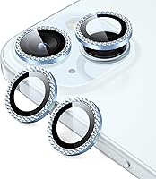 Vista 22 de ESR Protector de lente de cámara para iPhone 17 Pro Max/17 Pro/16 Pro Max/16 Pro/15 Pro Max/15 Pro/14 Pro Max/14 Pro, protectores de cámara Negro