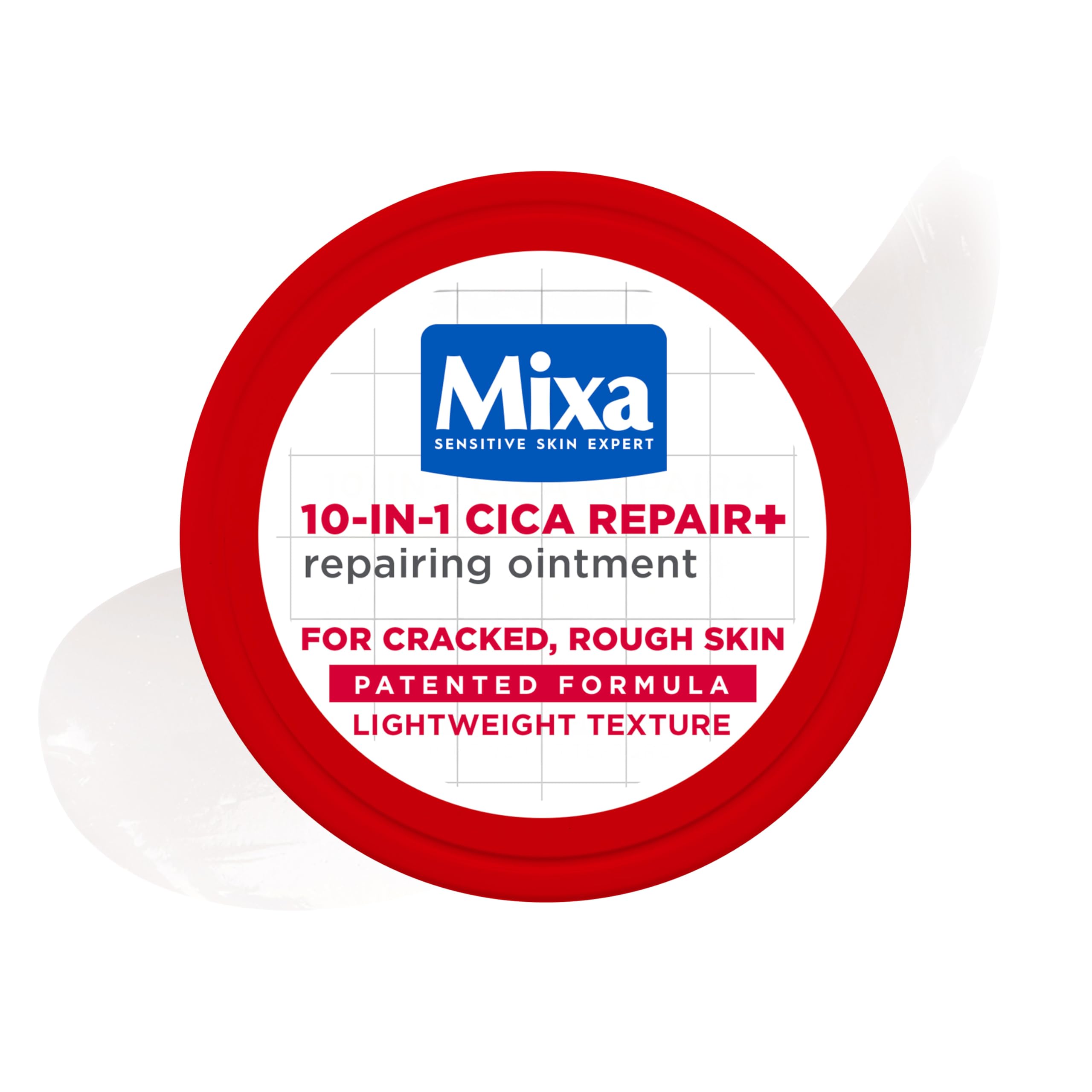 Mixa Body Cream, Urea Cica Repair Plus Renewing Cream, Body Moisturiser for Dry, Rough, Bumpy Skin, with 10% Urea and Niacinamide, Hypoallergenic, Up To 100H Hydration, 400ml — view 4