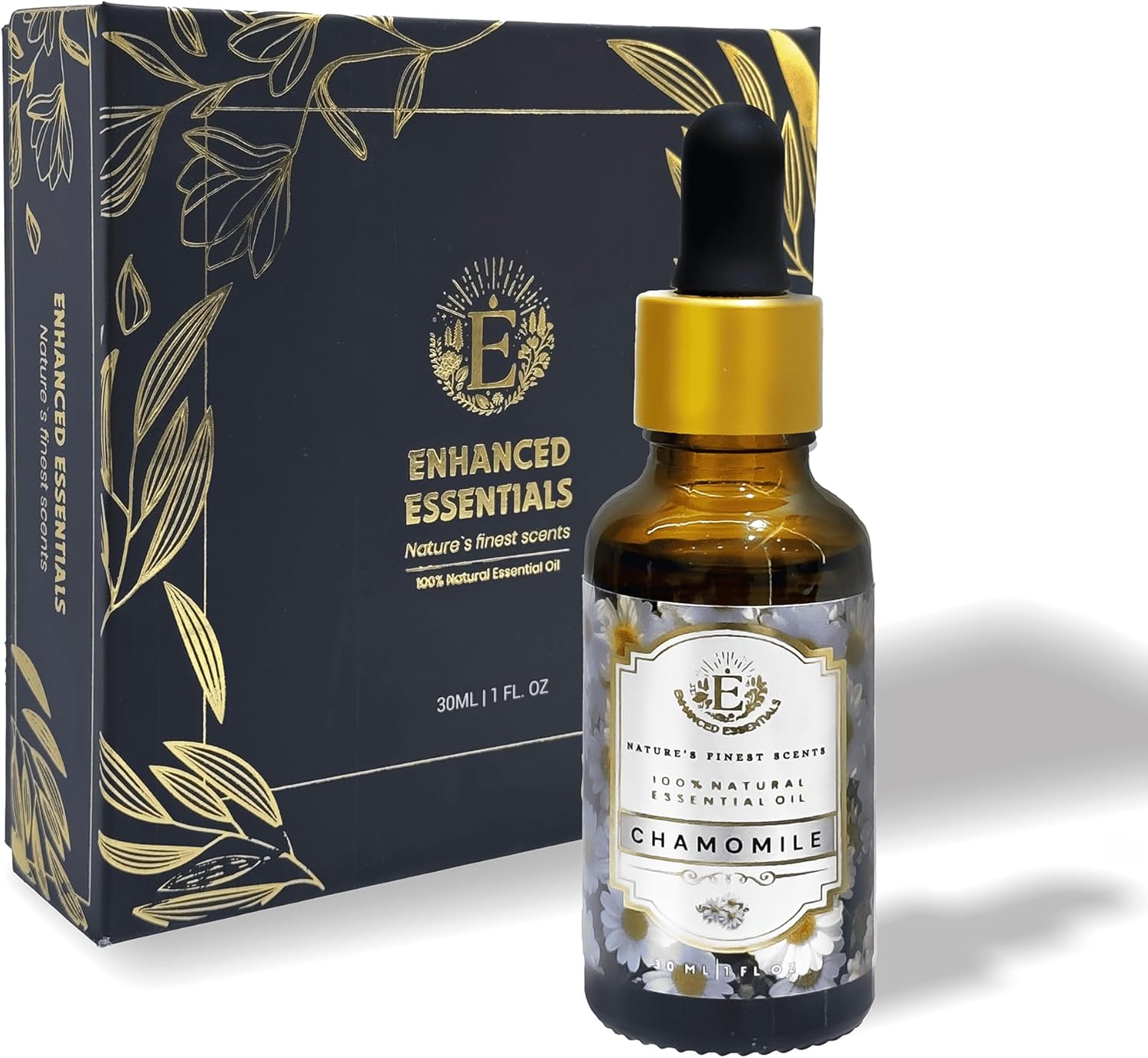 Roman Chamomile Essential Oil–From Italy’s Gentle Meadows, Each Bloom Steam-Distilled at Dawn to Capture a Breath of Mediterranean Serenity and Soft Floral Stillness