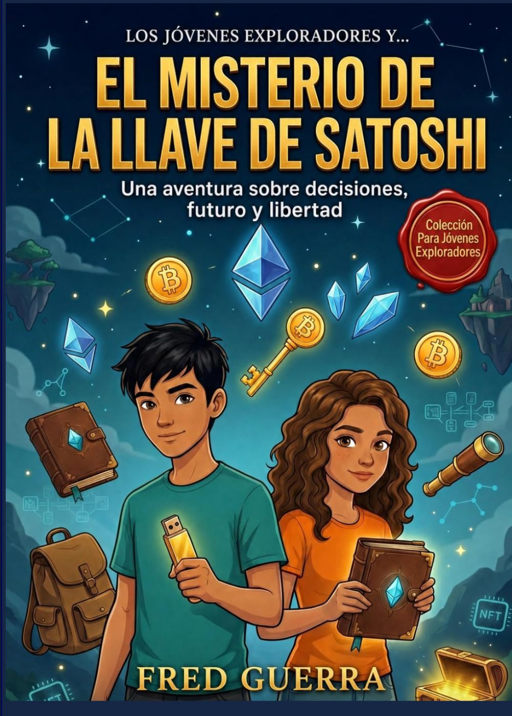 Los Jóvenes Exploradores y el Misterio de la Llave de Satoshi: Una aventura sobre decisiones, futuro y libertad.