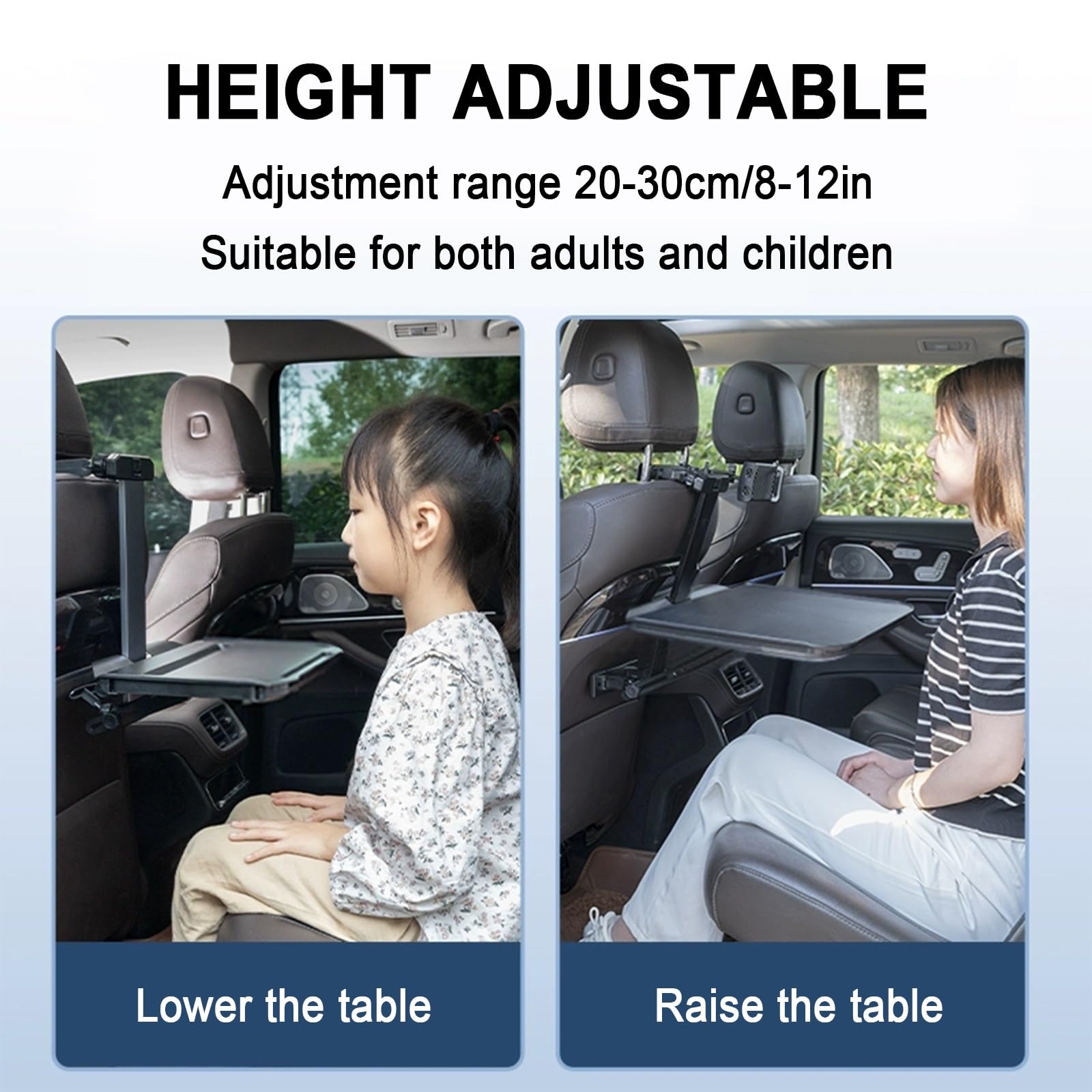 Amazon.co.jp: 車テーブル、車 テーブル 後部座席、シートバック