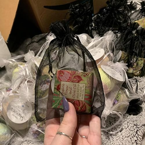 Vista 132 de 100 Pcs Gift Organza Bags 5x7 Inch Gold Drawstrings Sheer Fabric Pouch for Jewelry Baby Shower Christmas Party Favors Wedding Kids Men Teenage