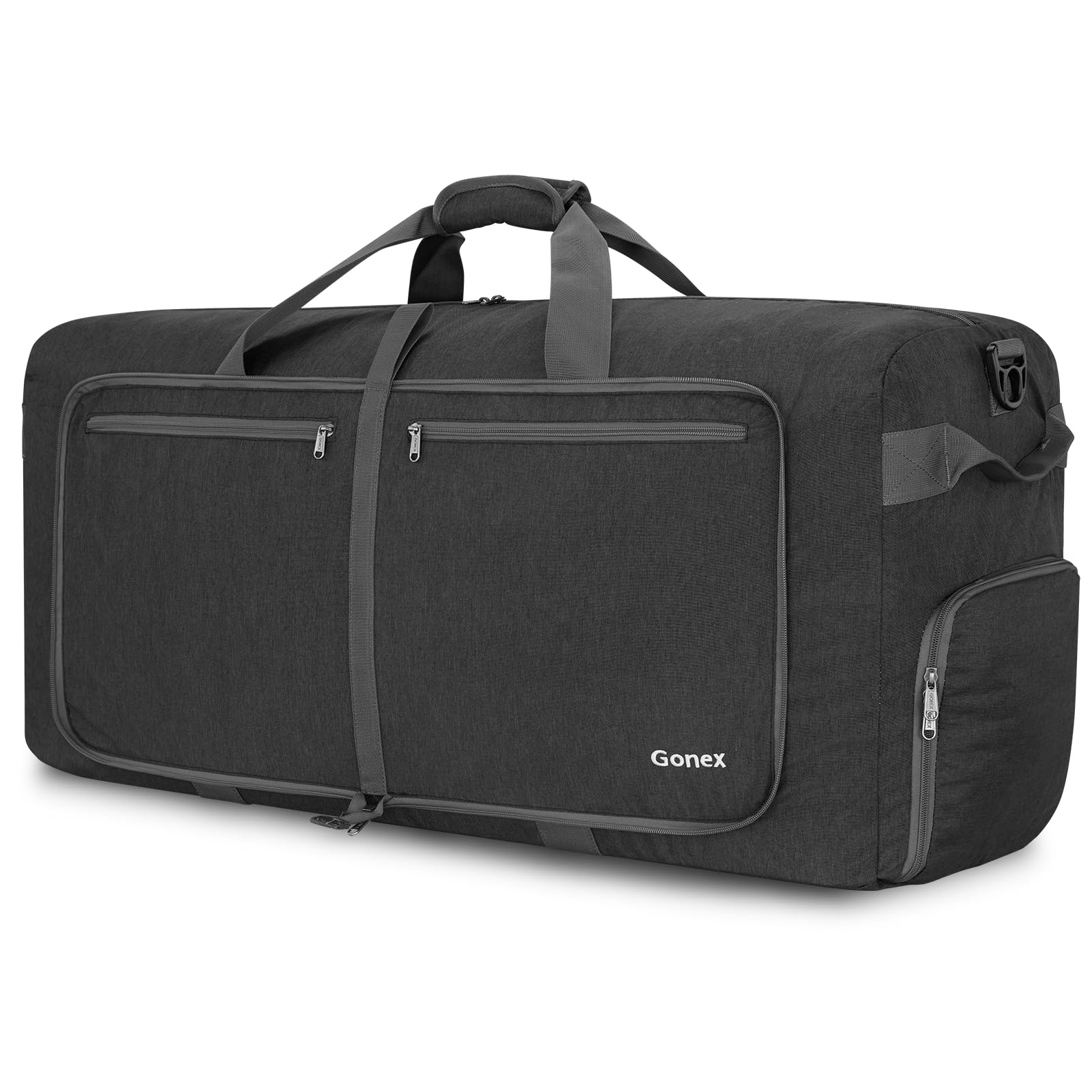 Gonex 150L Foldable Travel Duffle Bag with Shoe Compartment