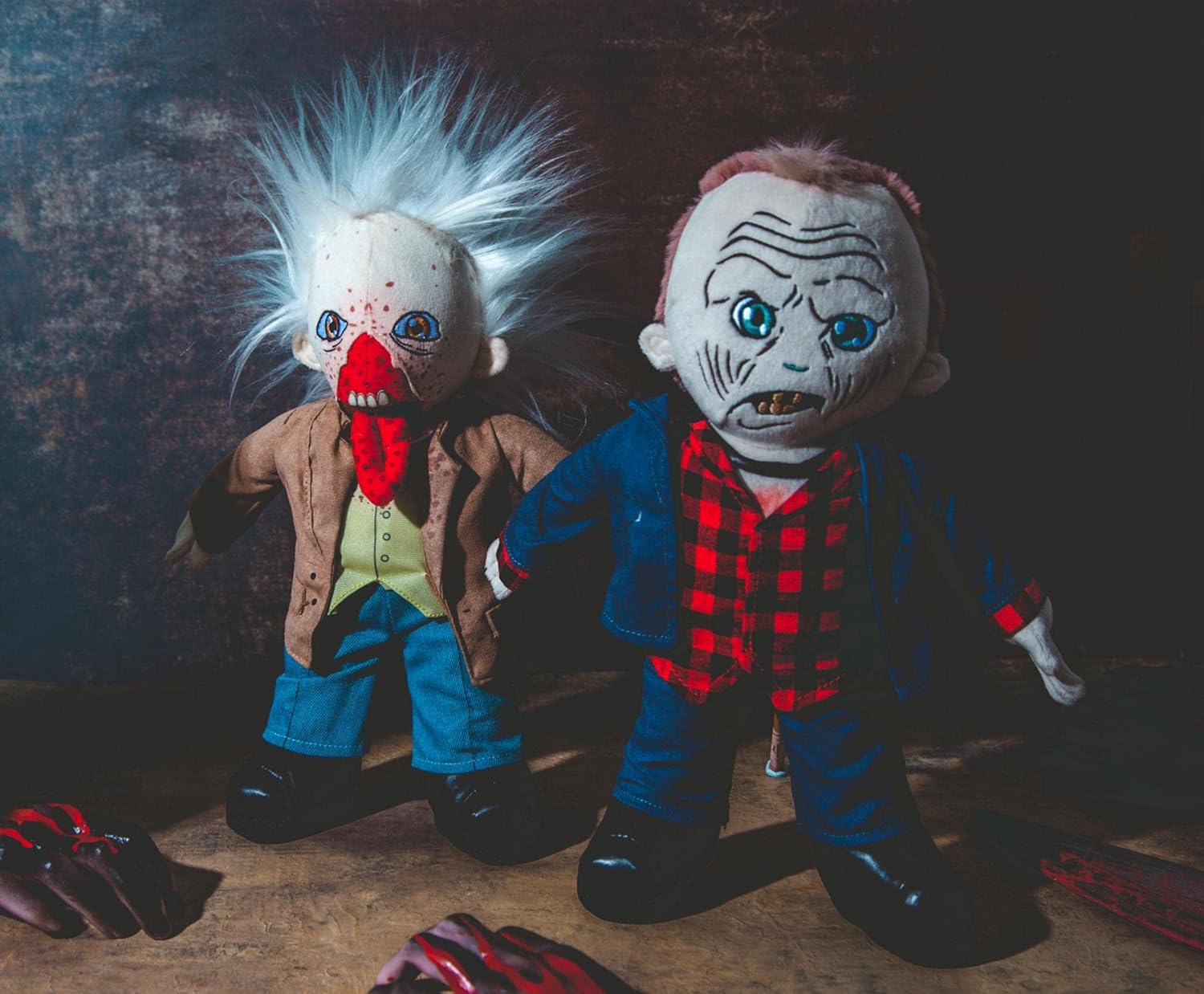 Day of The Dead Bub 14-Inch Collector Plush Toy, Large Soft Stuffed Animal | 80s Horror Movie Collectibles