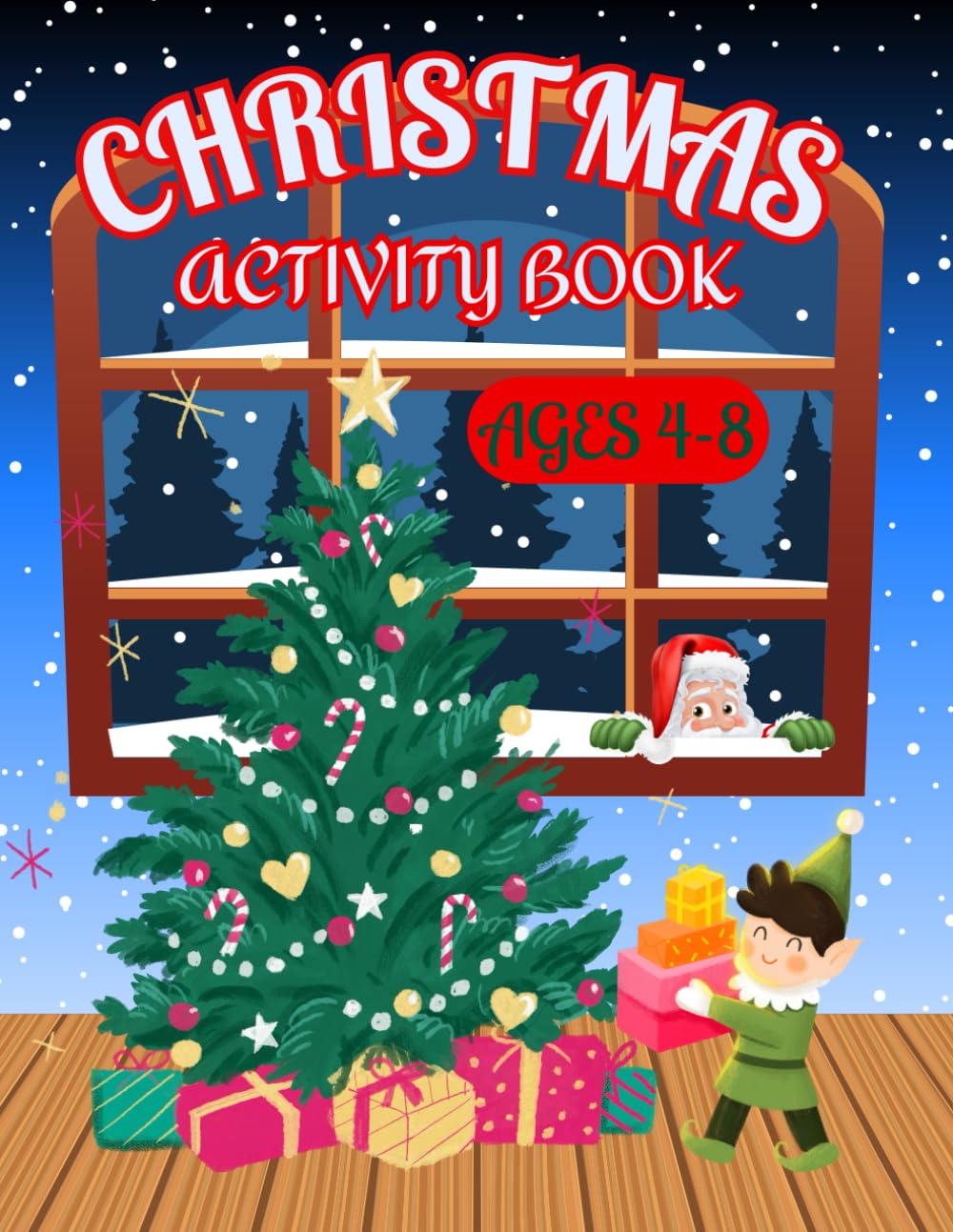 Christmas activity book for kids.: Ultimate activity book with Christmas themes. Including dot-to-dot, mazes, coloring pictures, scissors skills, how ... dot marker pages and shadow matching games.