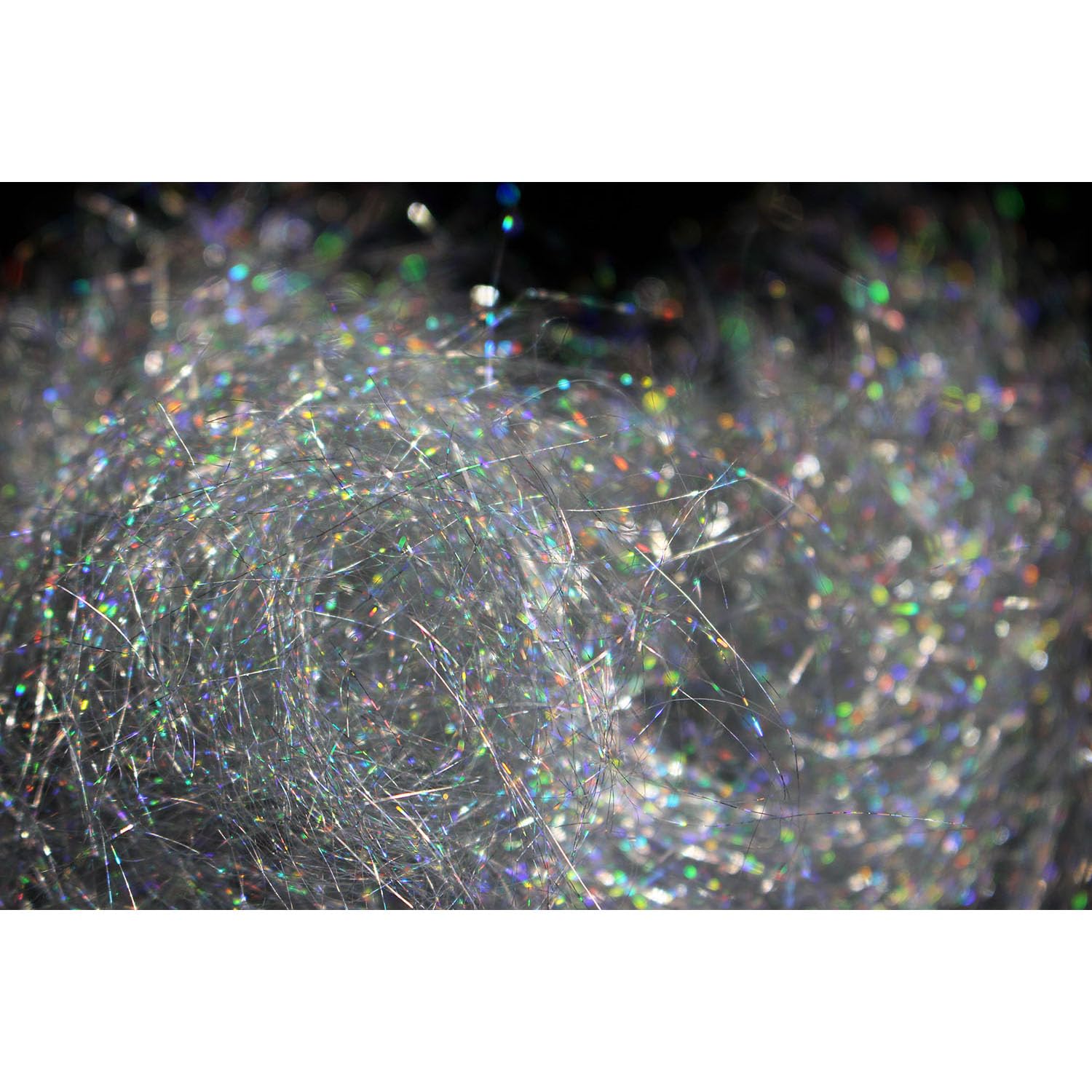 5 Couleurs Dubbing Ice Holographique 10cm – Tigofly – Matériau Montage Mouche