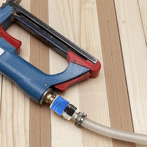 Miniatura 8 de 23 unids 1/4 "NPT manguera de aire de montaje I/M estilo universal acoplador de aire y enchufe kit de conector de compresor de aire conjunto de