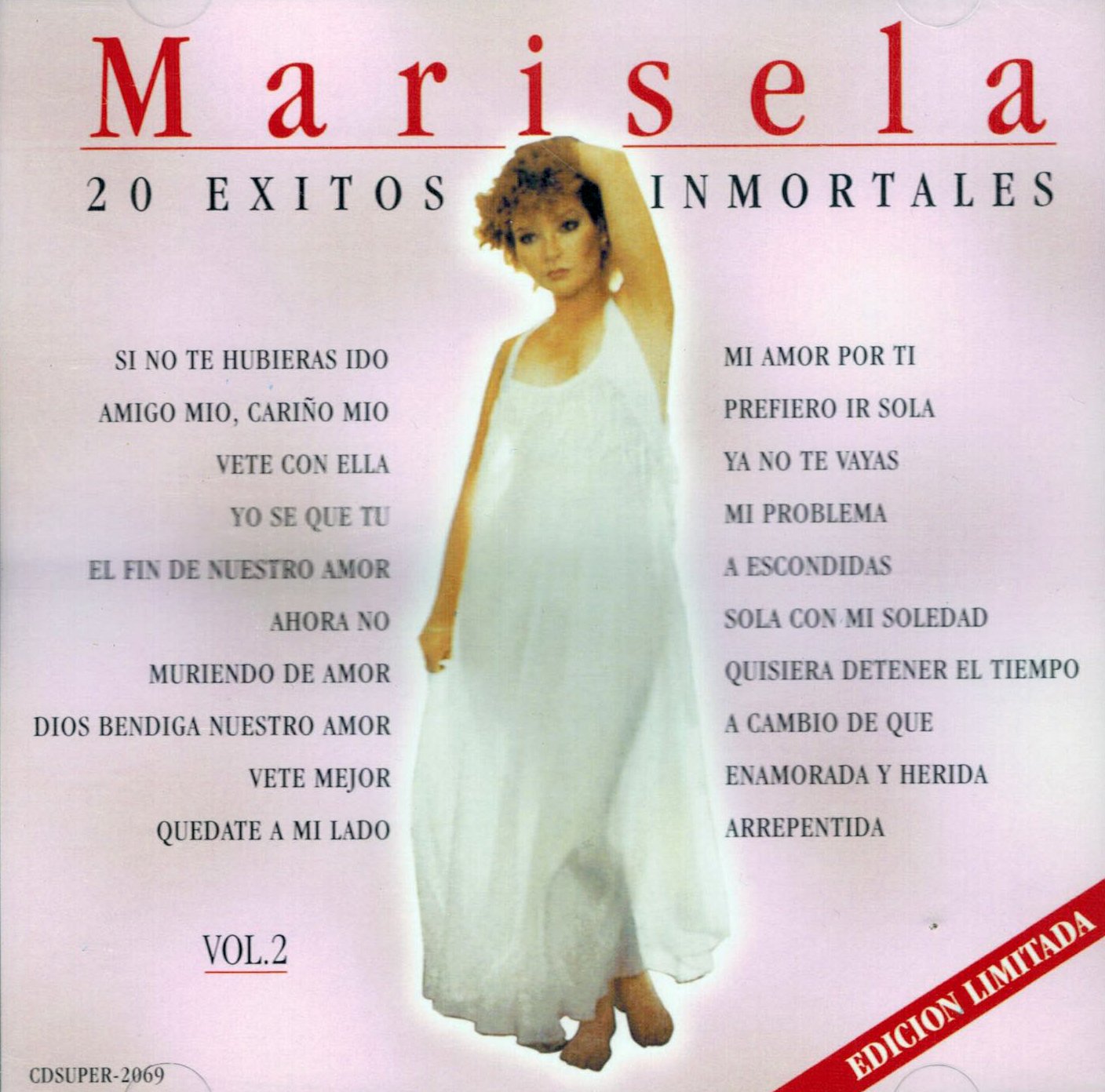20 Exitos Inmortales 2 [Audio CD] Marisela