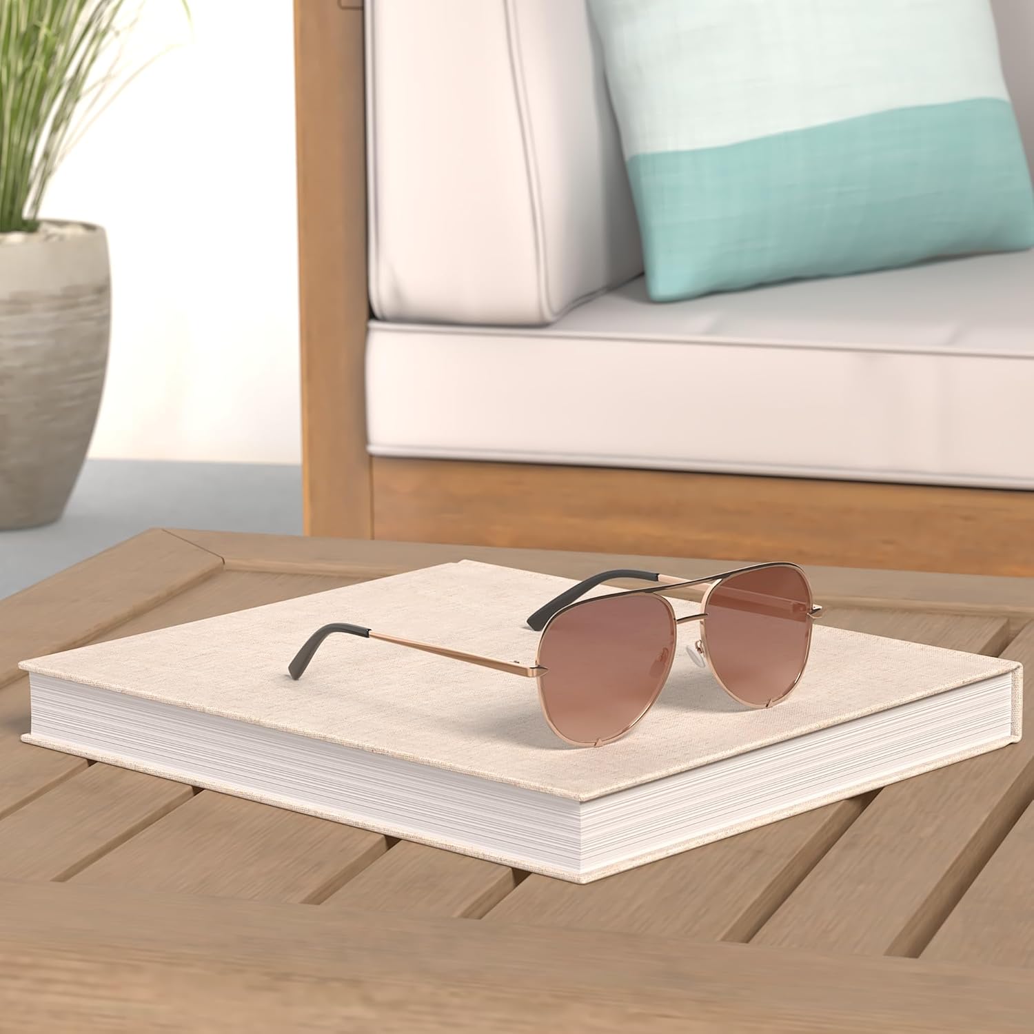 SORVINO Oversized Aviator Sunglasses for Women Men Trendy Retro Bulk Shade Black Faded Sun Glasses Classic UV Protection