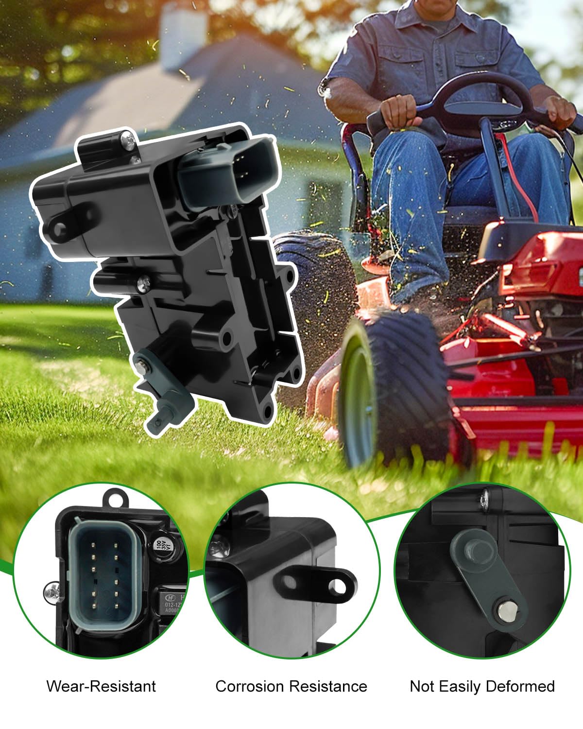 Contrôleur De Frein Tondeuse à Gazon 136-4213 Compatible Toro TimeCutter Exmark Quest E S Series - Pièce Rechange Performance Améliorée