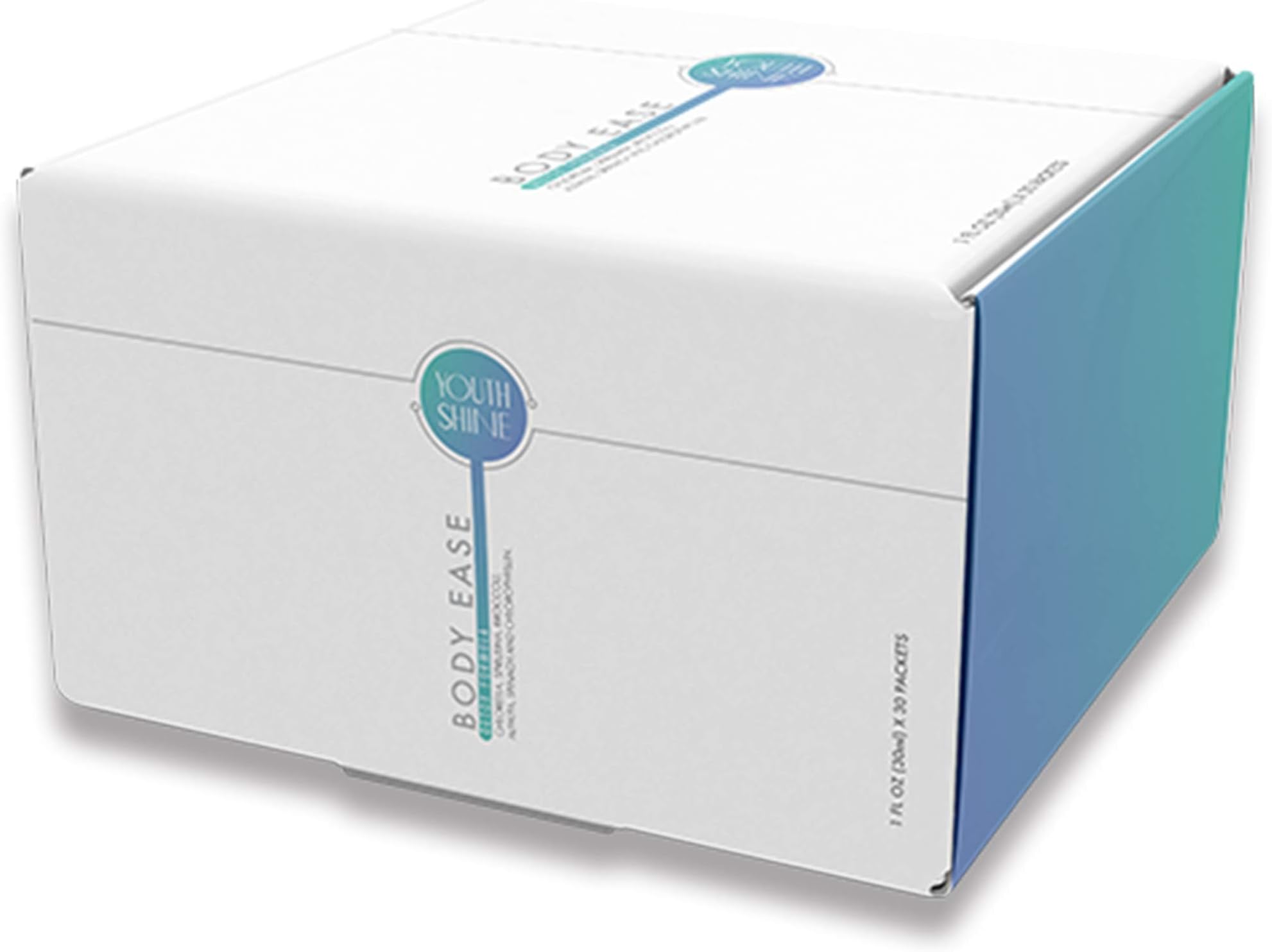 Youth Shine Body Ease Detox Quick Extra Strength Detox Cleanse, Flush Toxins, Weight Loss & Increased Energy Levels, Safe & Effective.30 Single Packages