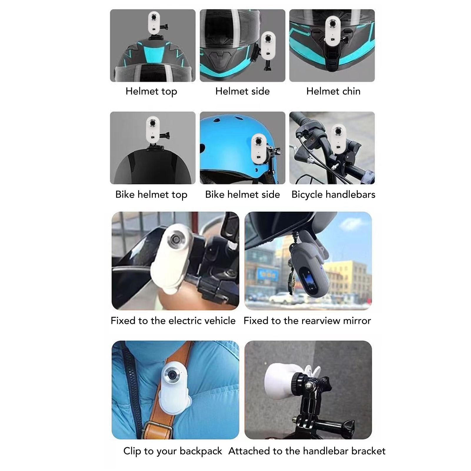 Caméra Collier pour Animaux pour Chats,4K HD
