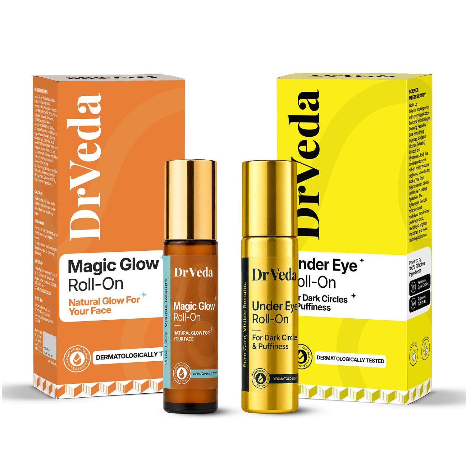 Eye Care Roll On 10ml & Magic Glow Roll On 10ml Combo – Dark Circles, Puffiness, Hydration & Brightening Serum for Daily Skin Glow-image-34