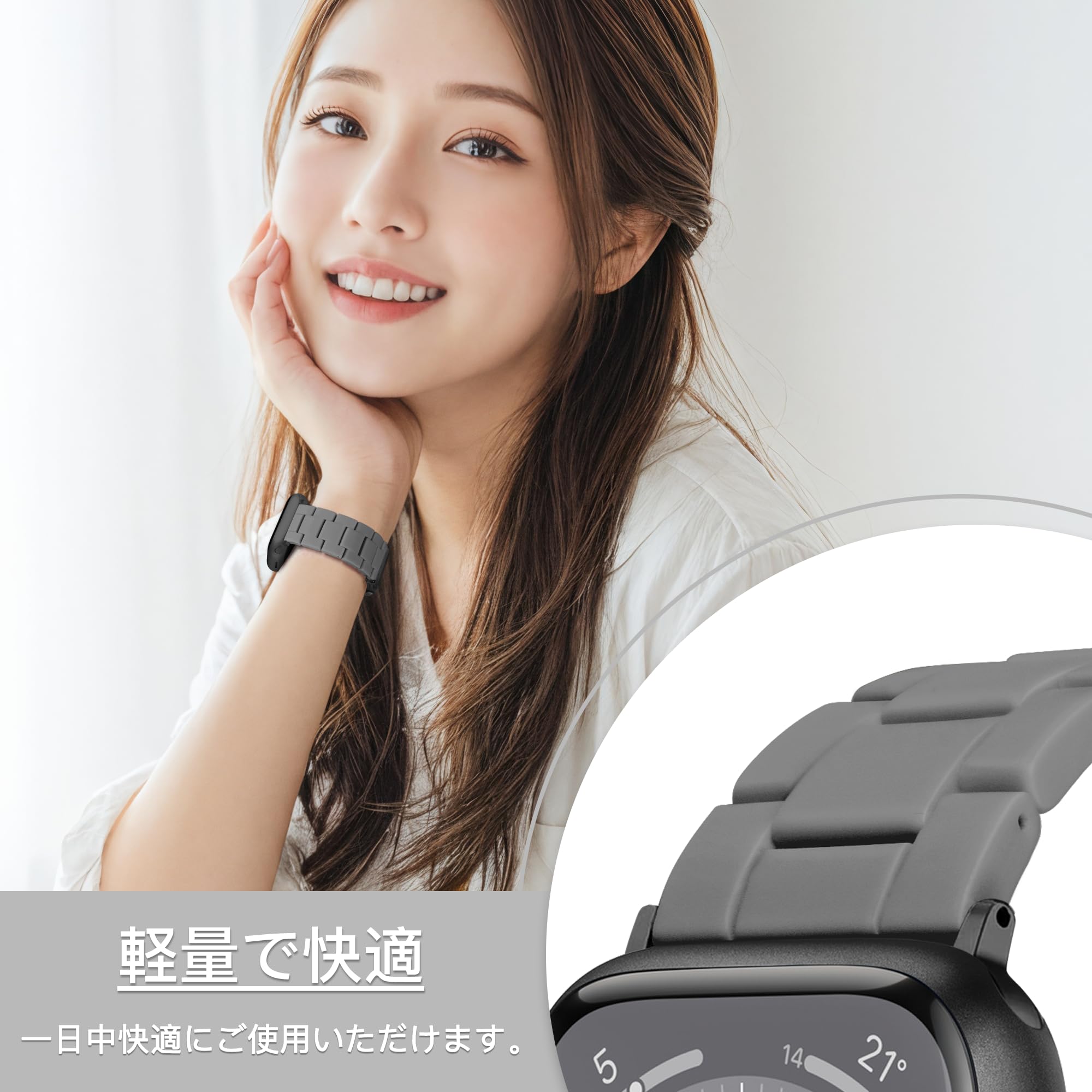 【アンちゃん】 Watch用カスタムバンド（約14cm） Amazon.co.jp: Aniaboho 互換アップルウオッチバンド 樹脂製