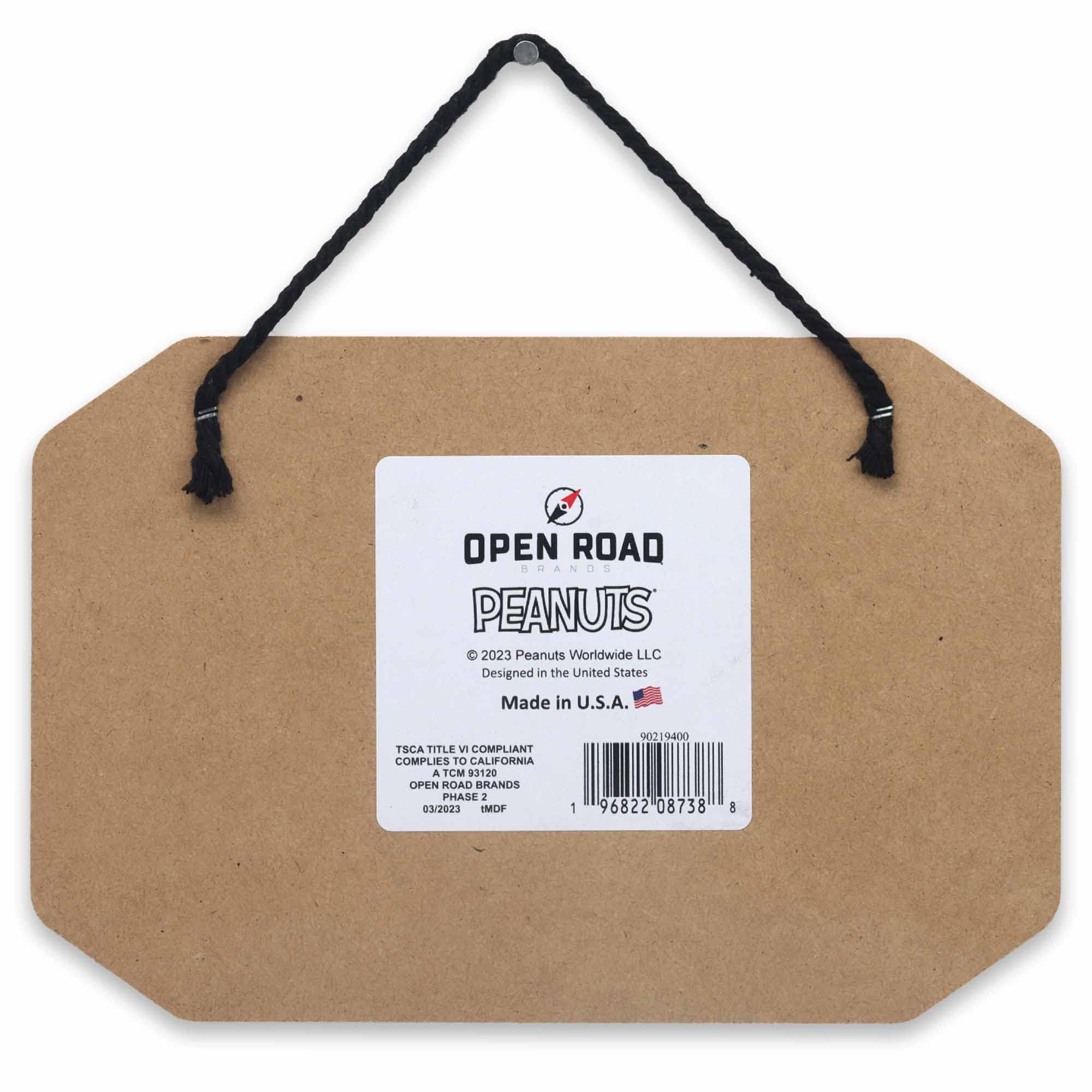 Amazon.com: Peanuts A Great Coach Can Change a Life Hanging Wood