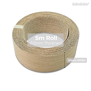 WoodPressu00ae 19mm Beech Wood Style Laminate Melamine Pre-Glued Veneer