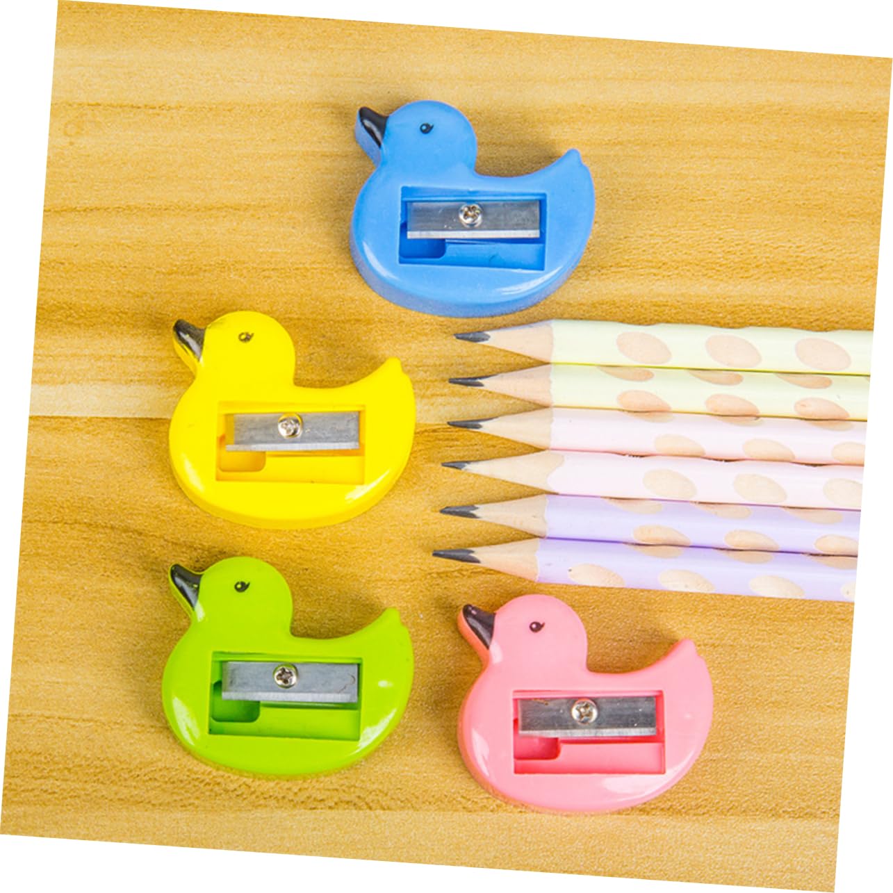 NUOBESTY 96pezzi Temperamatite Adorabili Per Design Creativo Compatti e Facili Da Usare Per Scuola e Trasporto