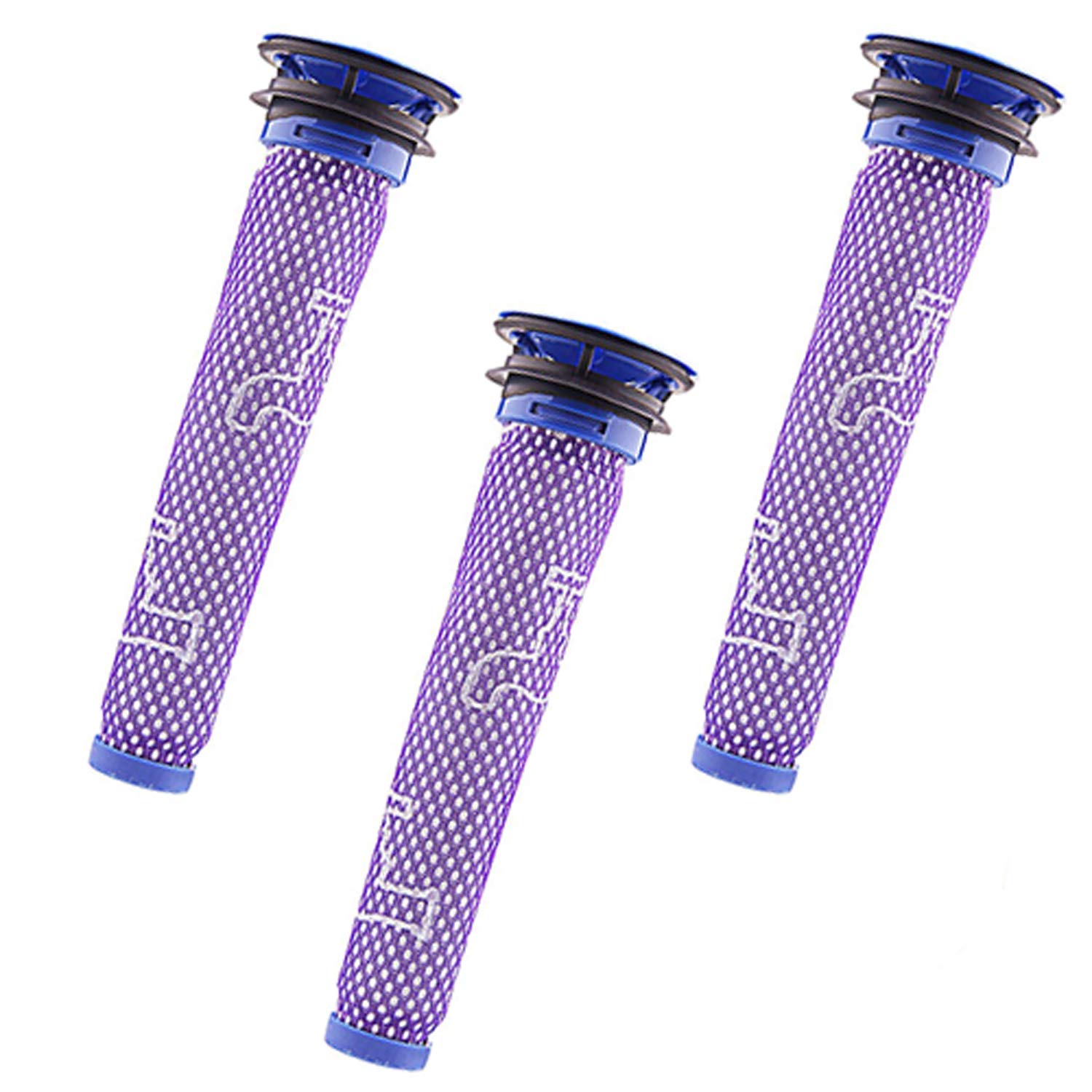 2 Pre Filter Replacement for DC58, DC59, DC61, DC62, V6, V7, V8 Vacuum, Replaces Parts # 965661-01