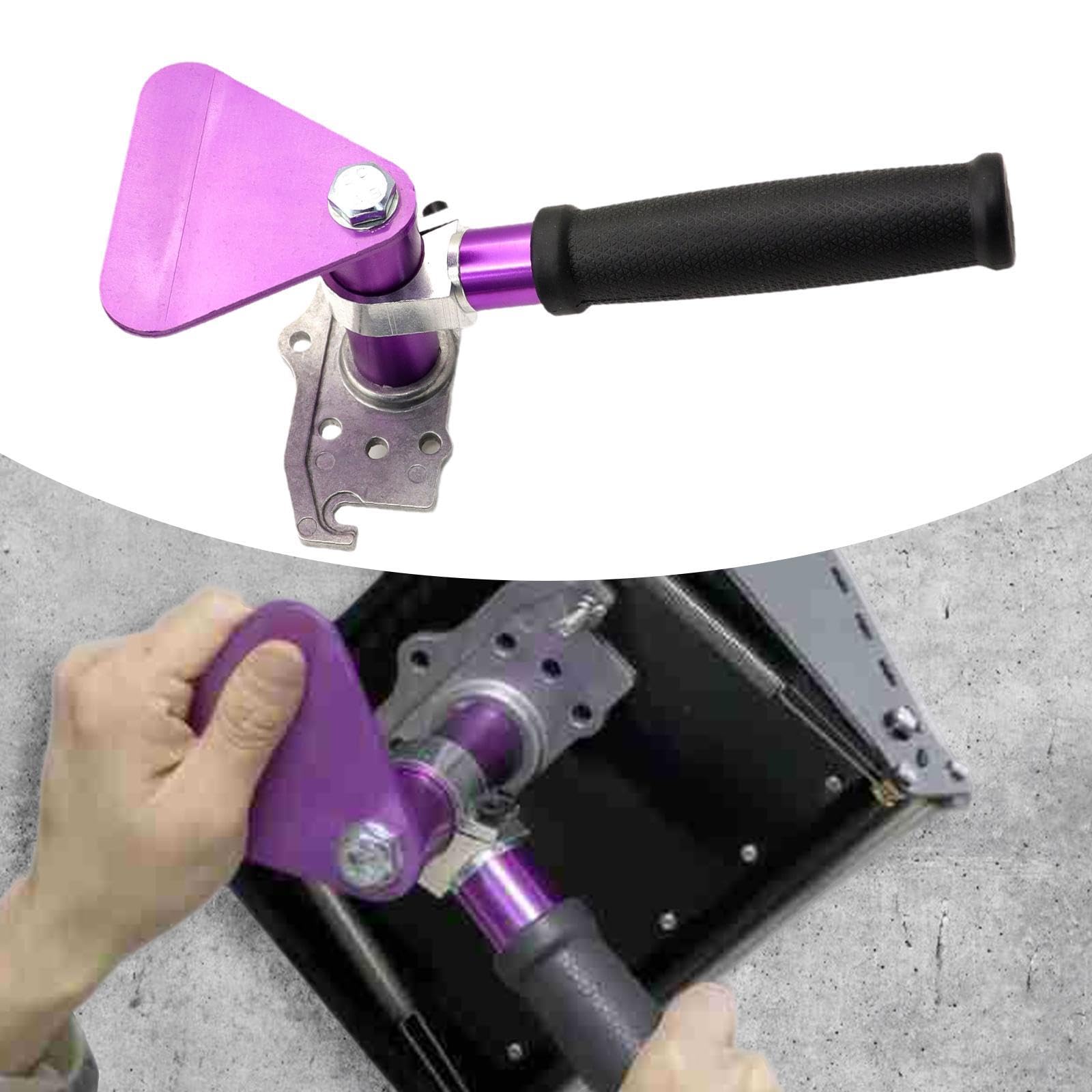 Płaski uchwyt do płyt kartonowo-gipsowych ze stopu aluminium ze stali nierdzewnej 9,84 x 4,53