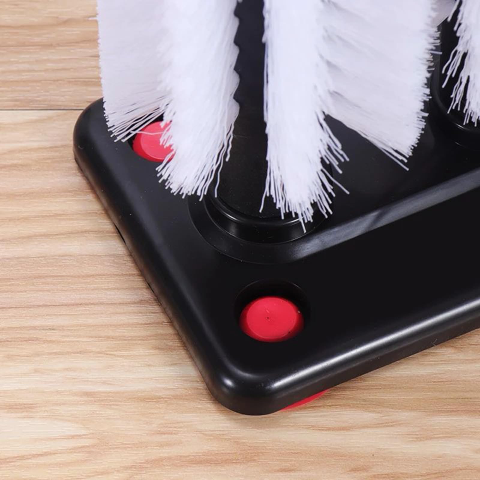 Brosse Lave-Verre Triple Têtes Avec Base Ventouse - Nettoyeur De Bouteilles Et Gobelets Efficace Pour Cuisine