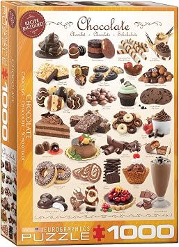 Eurographics Chocolate 1000-Piece Puzzle