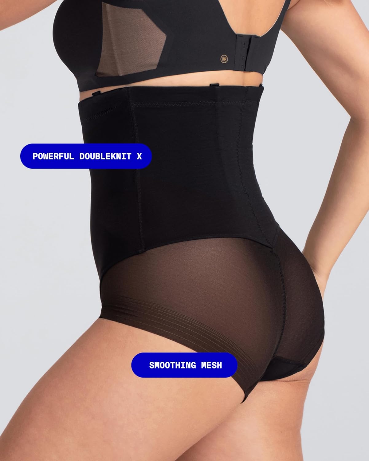 HONEYLOVE Shapewear for Women - SuperPower Brief - High Compression Waist Shaper - Image 4