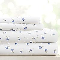 Vista 85 de Linen Market Juego de Sábanas de Microfibra Cepillada Twin de 3 Piezas – Certificado Oeko-TEX Ultra Suave y Sin Arrugas - Sábanas de Bolsillo