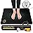 Earth and Moon Grounding Mat for Bed 24x35in - Full Body Grounding Pad and Mattress Cover for Pain, Inflammation and Restful Sleep, Includes 15 Feet Cord and Outlet Tester for Safe Use