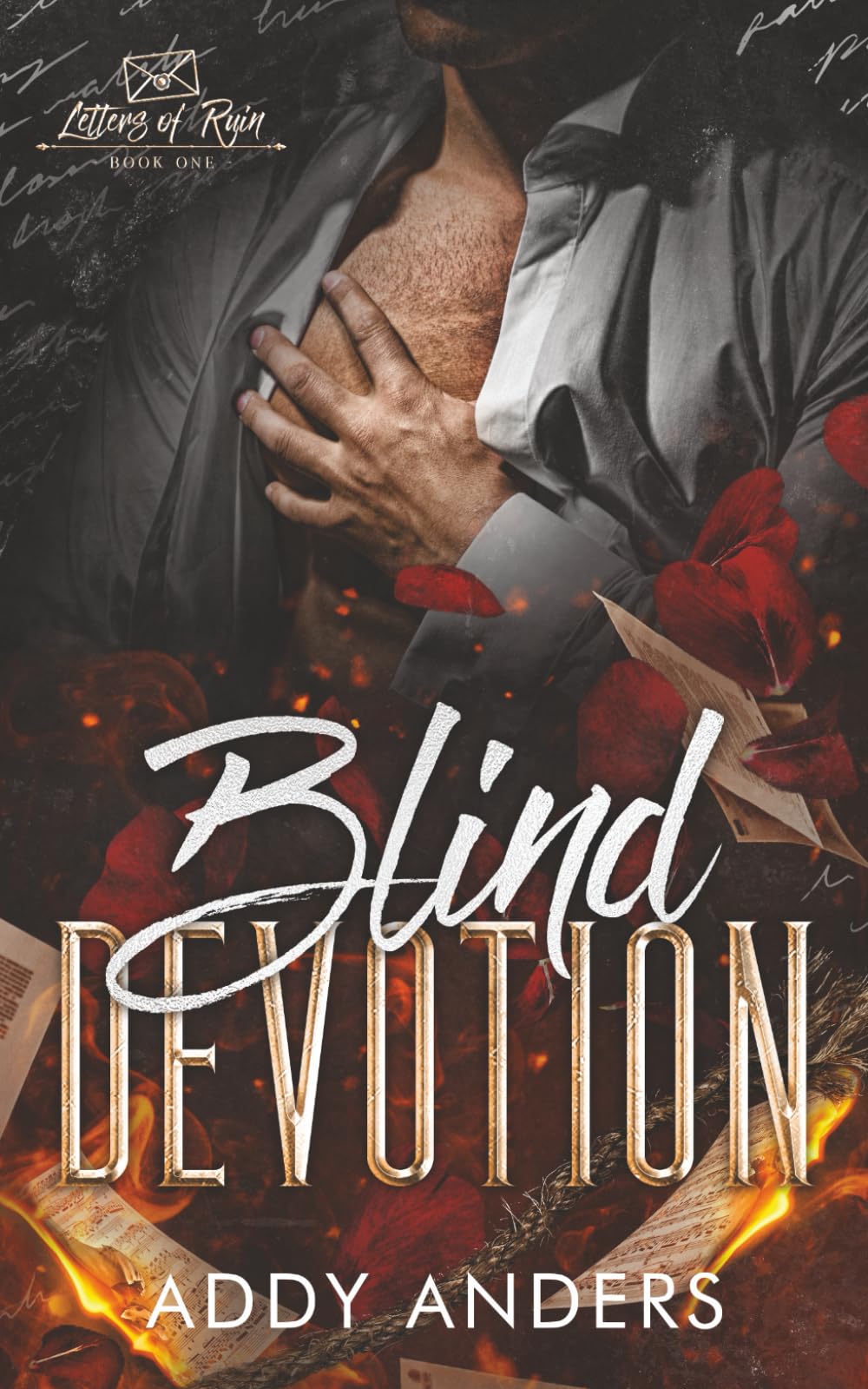 Blind Devotion: A Forced Proximity Mafia Romance: 1 (Letters of Ruin)