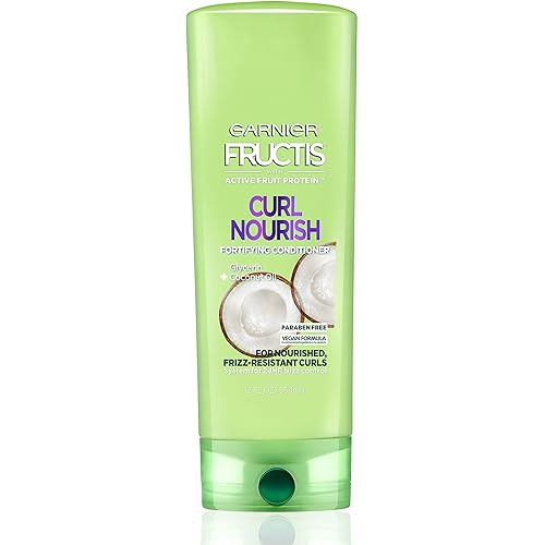 Garnier Hair Care Fructis Triple Nutrition Curl Nourish Conditioner, 12 Flu