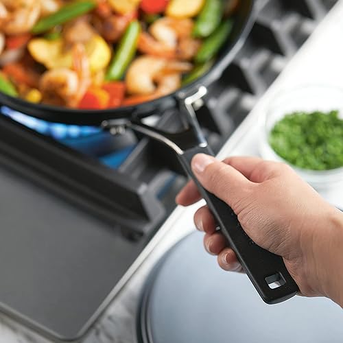 Miniatura 11 de KitchenAid Sarténsartén antiadherente anodizada dura, 10 pulgadas, color negro ónix