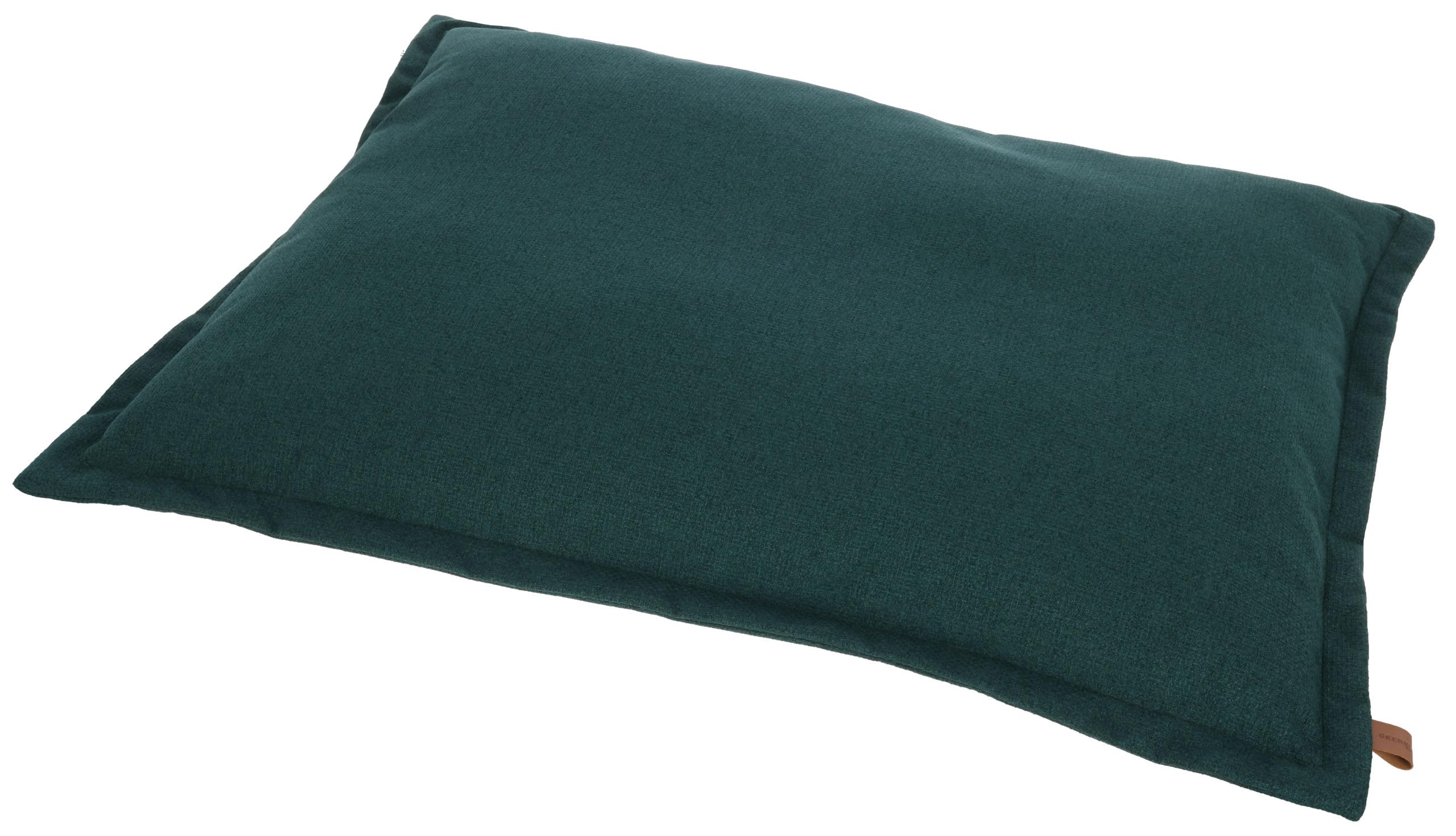 Kerbl Pet Cuddly Sack Oliver, Dog Bed, Robust, Abrasion-Resistant, Washable Cover, Comfortable Sleeping Area, English Green, 100 x 70 x 15 cm