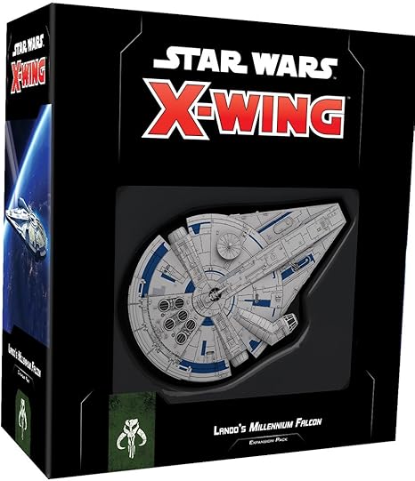 Series Trails Ganando Popularidad Fuera de Japón 8 71iGiIQyhDL. AC SX466 Star Wars X-Wing 2nd Edition Miniatures Game Landos Millennium Falcon EXPANSION - Strategy Game for Kids & Adults, Ages 14+, 2 Players, 30-45 Minute Playtime, Made by Atomic Mass Games