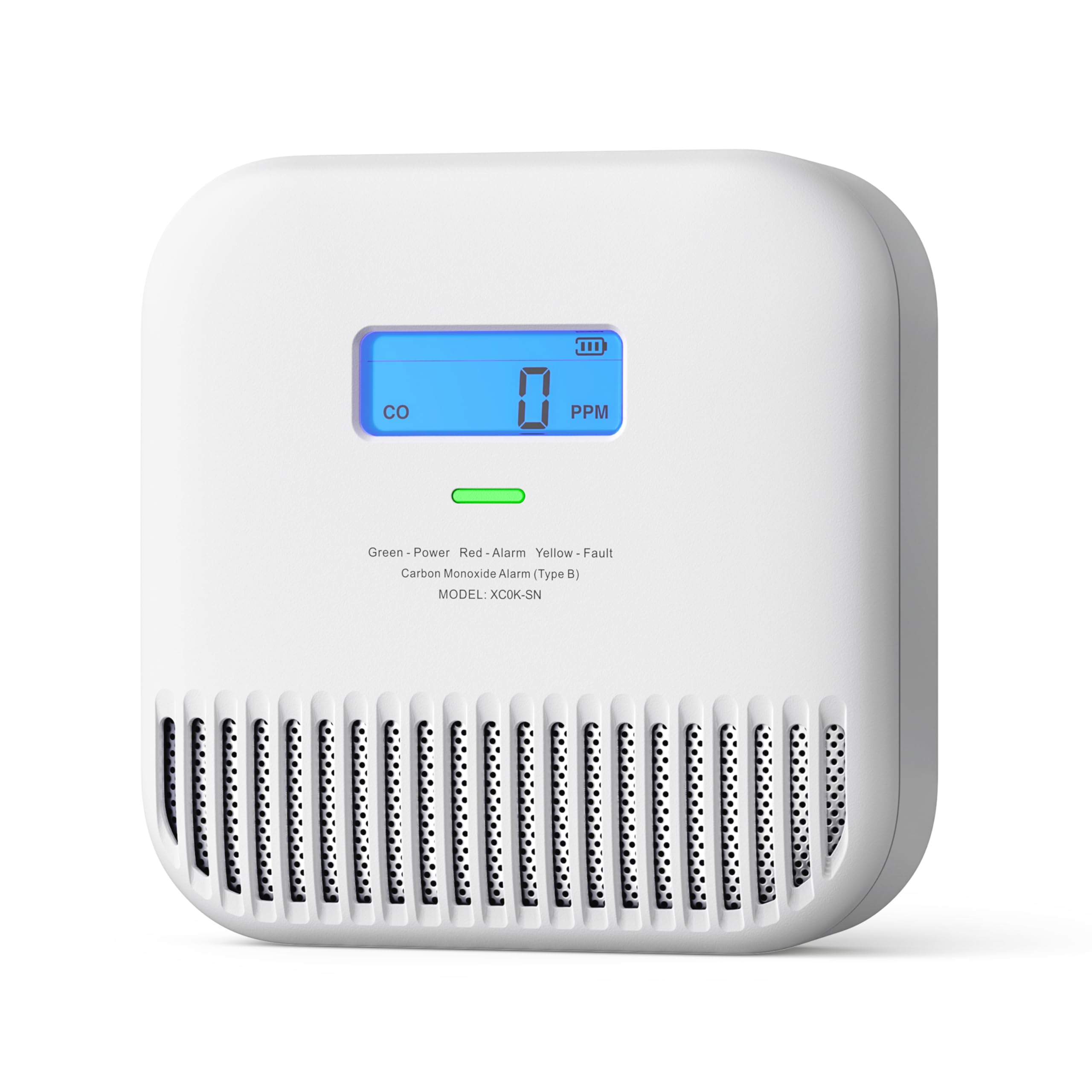 X-Sense Détecteur de Monoxyde de Carbone Autonome, Détecteur de CO Portable pour Voyage, Alimenté par Une Batterie Intégrée de 10 Ans, XC0K-SN