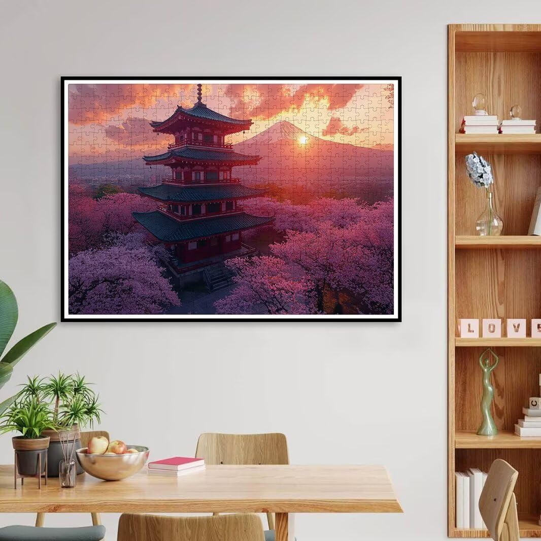 Puzzle dla dorosłych 1000, Mount Fuji puzzle dla dorosłych -4458