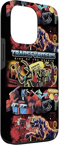 Vista 24 de Funda para iPhone 12/12 Pro Transformers: Rise of the Beasts Epic Graffiti Battle Panels