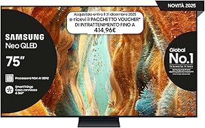 Samsung QE75QN74FATXZT Neo QLED 75″ 4K Mini LED AI