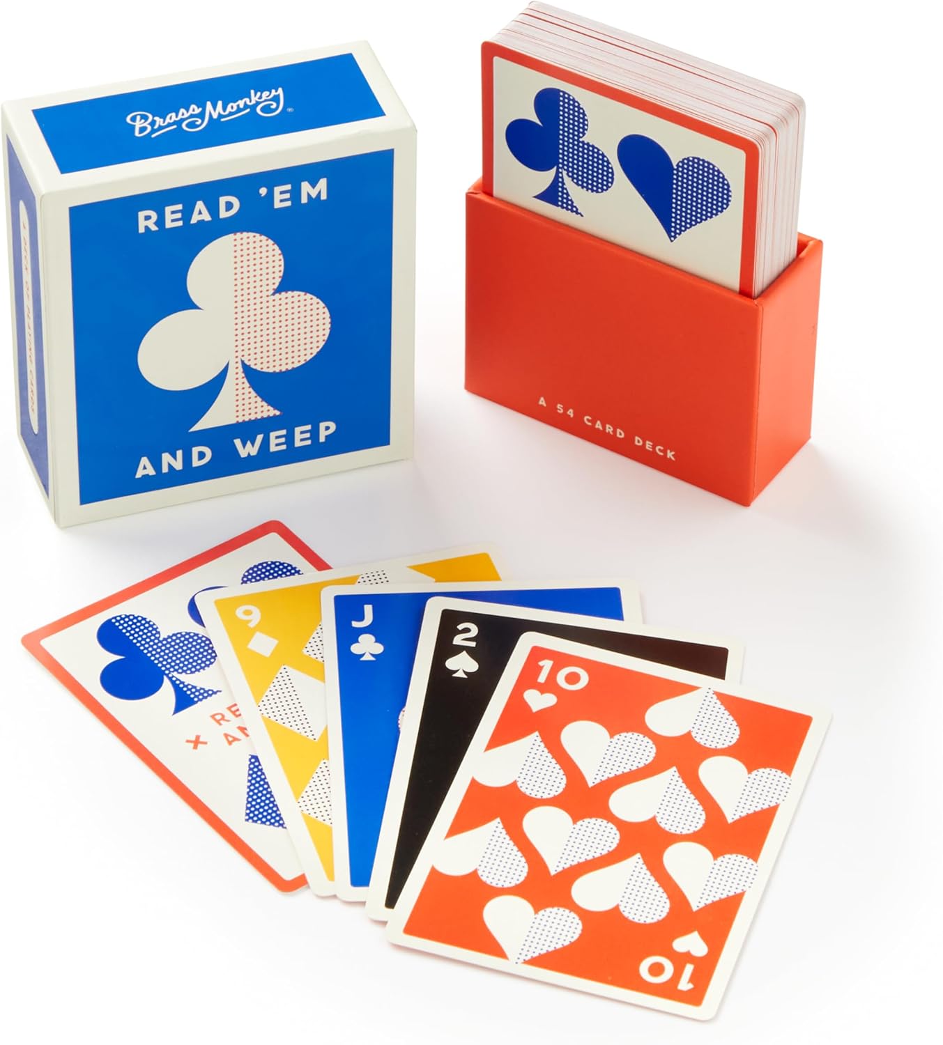 Brass Monkey Read Em and Weep - Beautiful Vintage Inspired Playing Card Set