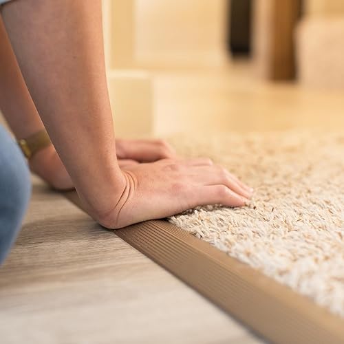 Miniatura 5 de M-D Building Products Reductor de cincha (Fluted) con SnapTrack 36" níquel satinado níquel satinado