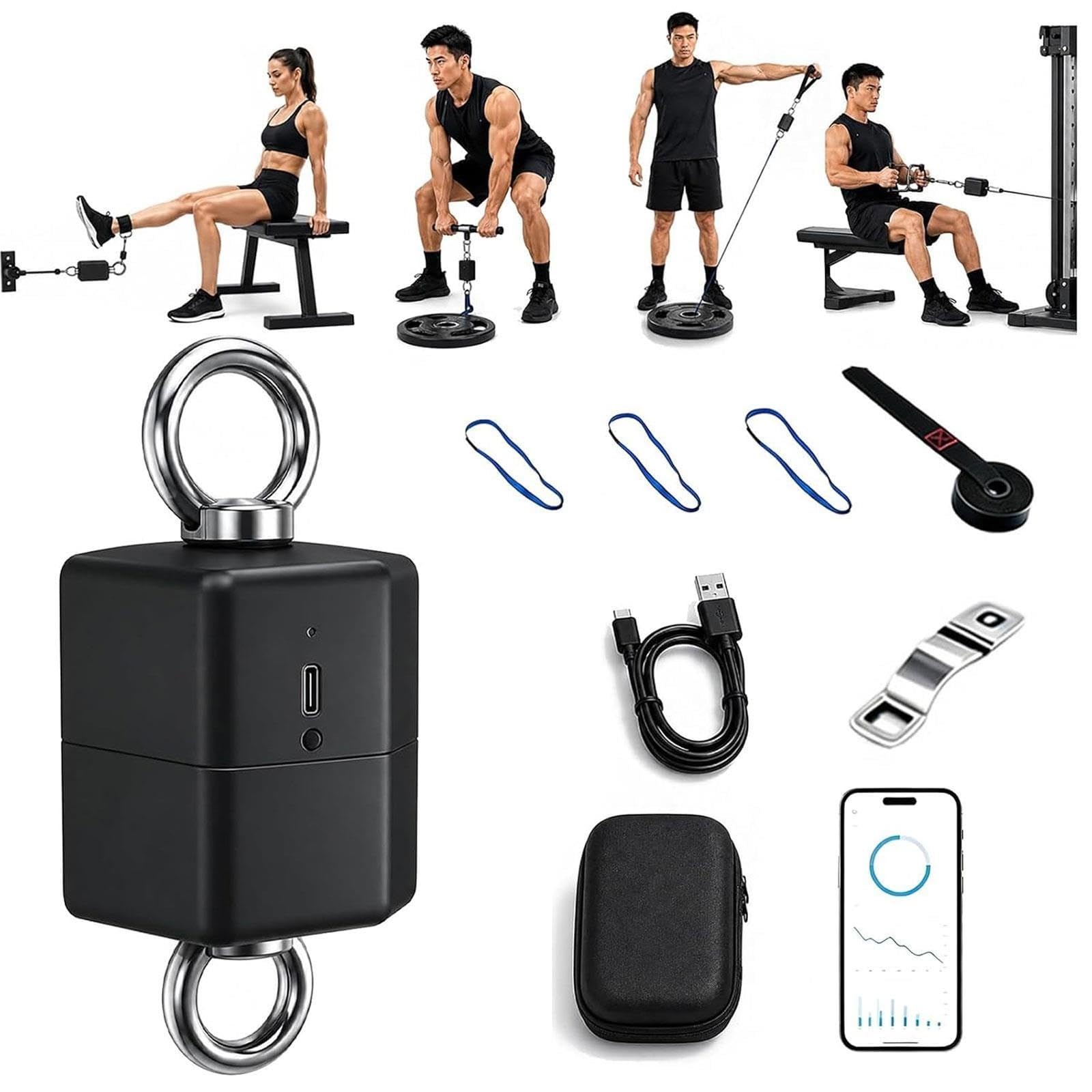 Probador fuerza isométrica precisión 500kg,sensor fuerza empuje/tracción