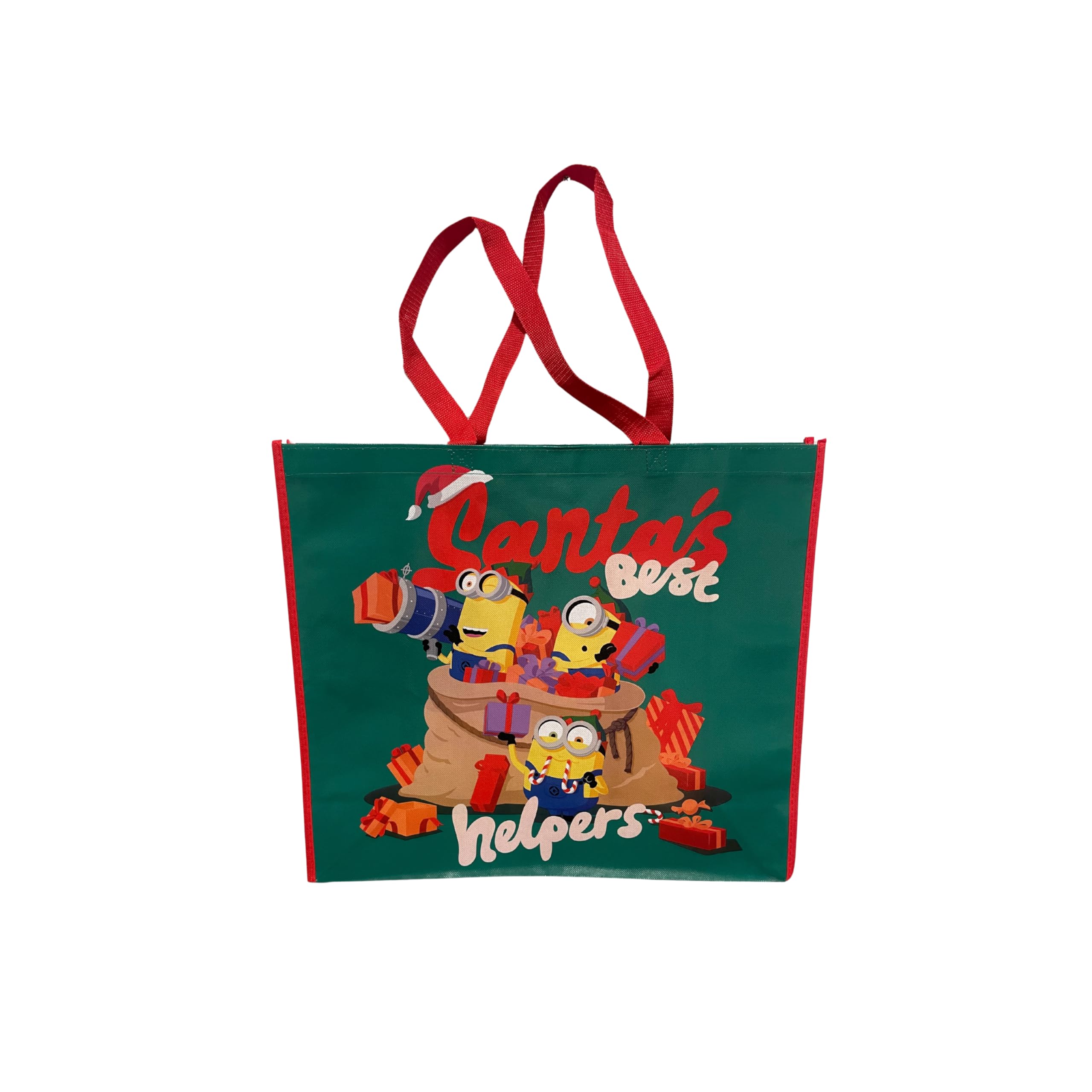 Legacy Licensing Partners Minions Christmas Giant Extra Large Collectable 26" inch Reusable Tote Bag