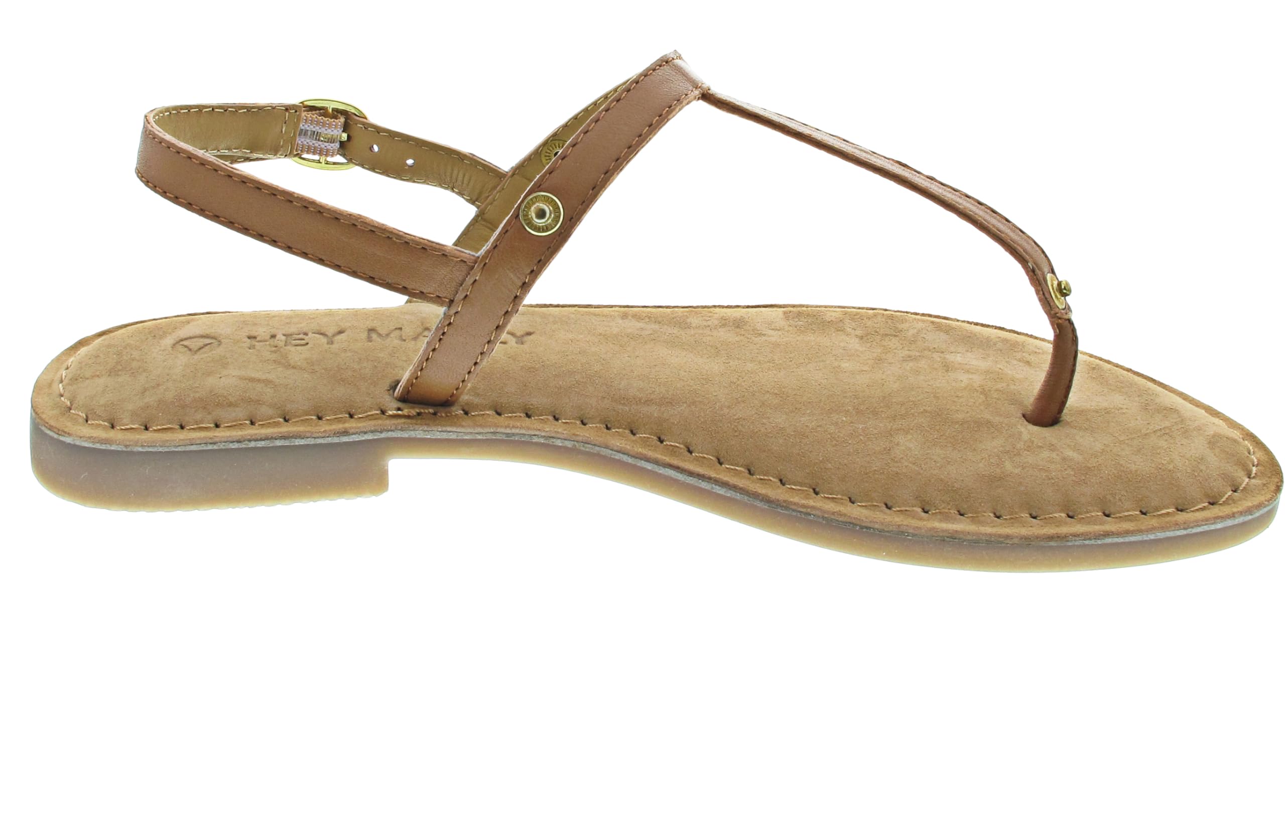 Hey Marly Comfort Cognac TS Sandale Braun