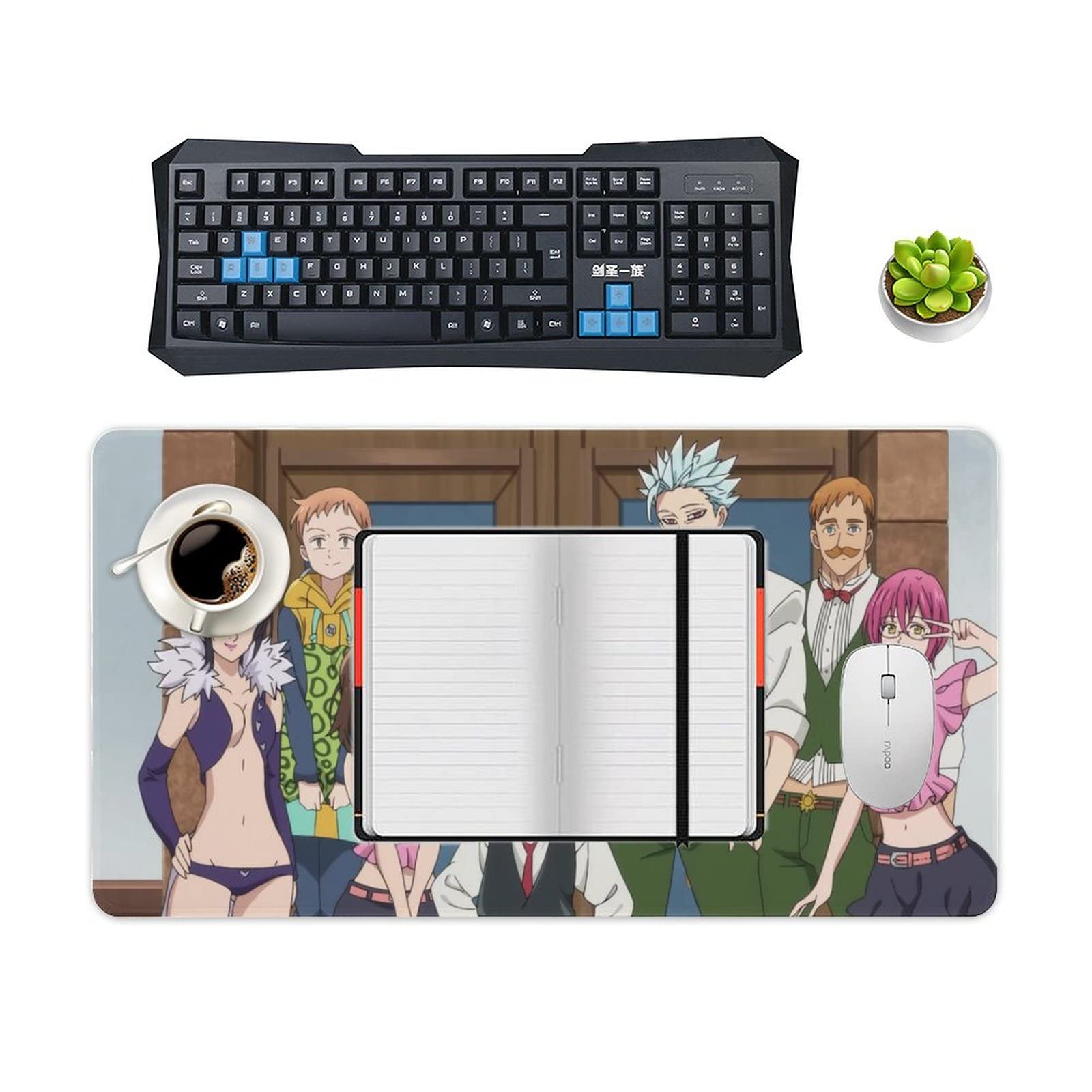Amazon.co.jp：アニメ ゲーミング マウスパッド 大型 七つの大罪