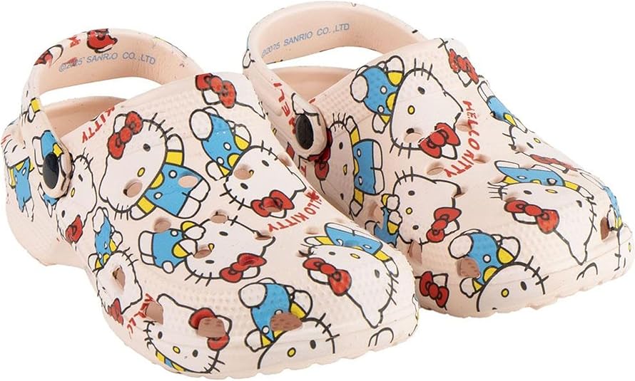 Deportiva Escolar Hello Kitty Con Suela De PVC